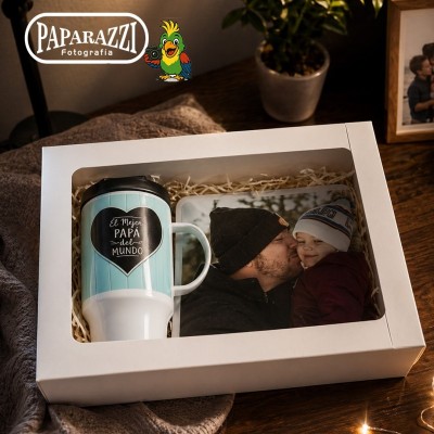 Jarro térmico personalizado y padmouse